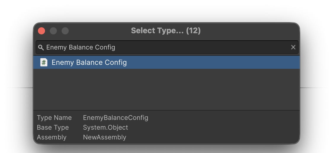 Enemy Balance Config