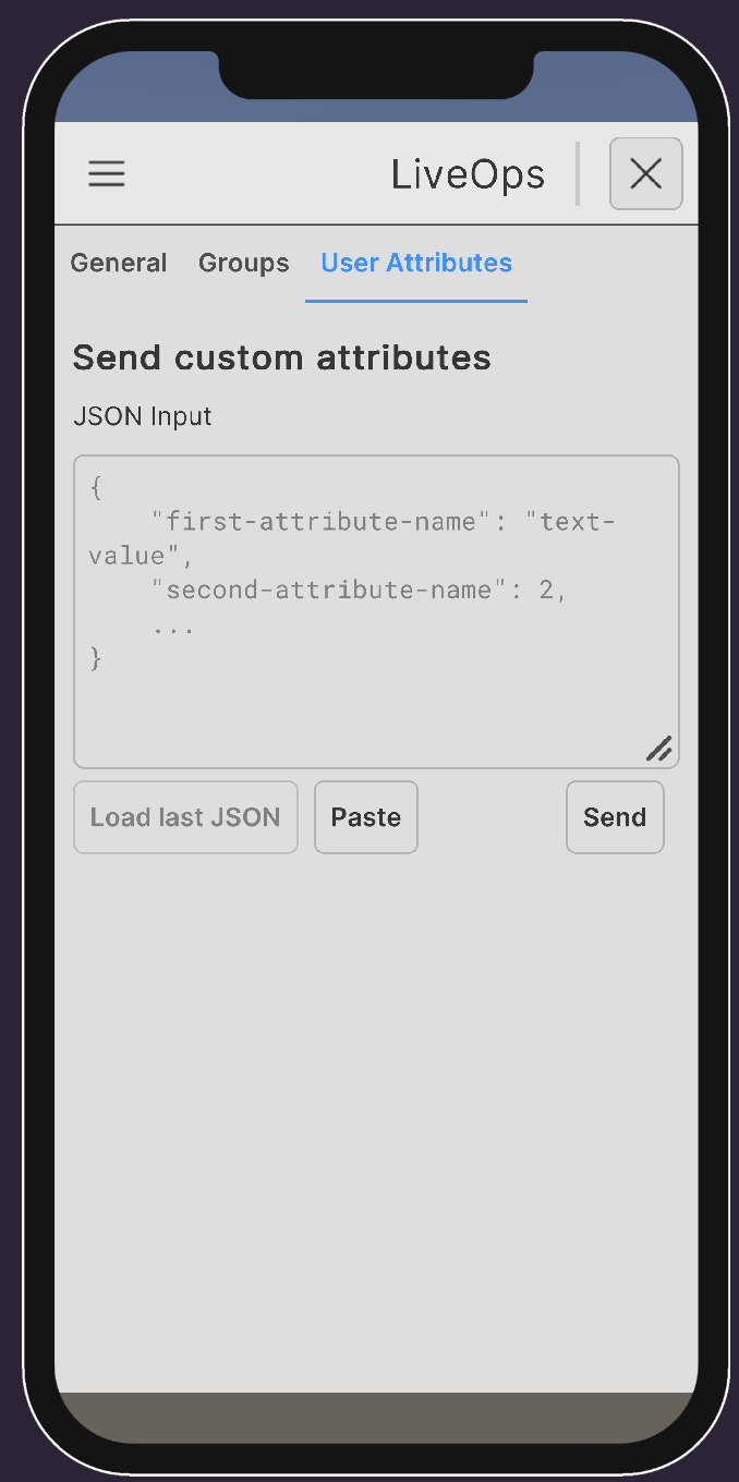 LiveOps Module Attributes